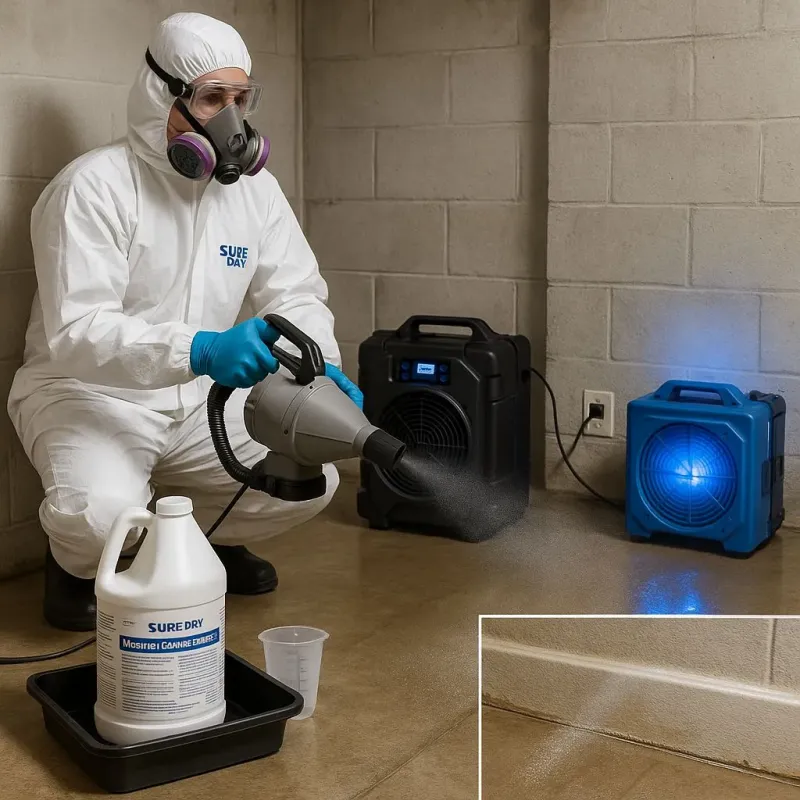 Sanitization and Odor Removal process in Overbrook, KS