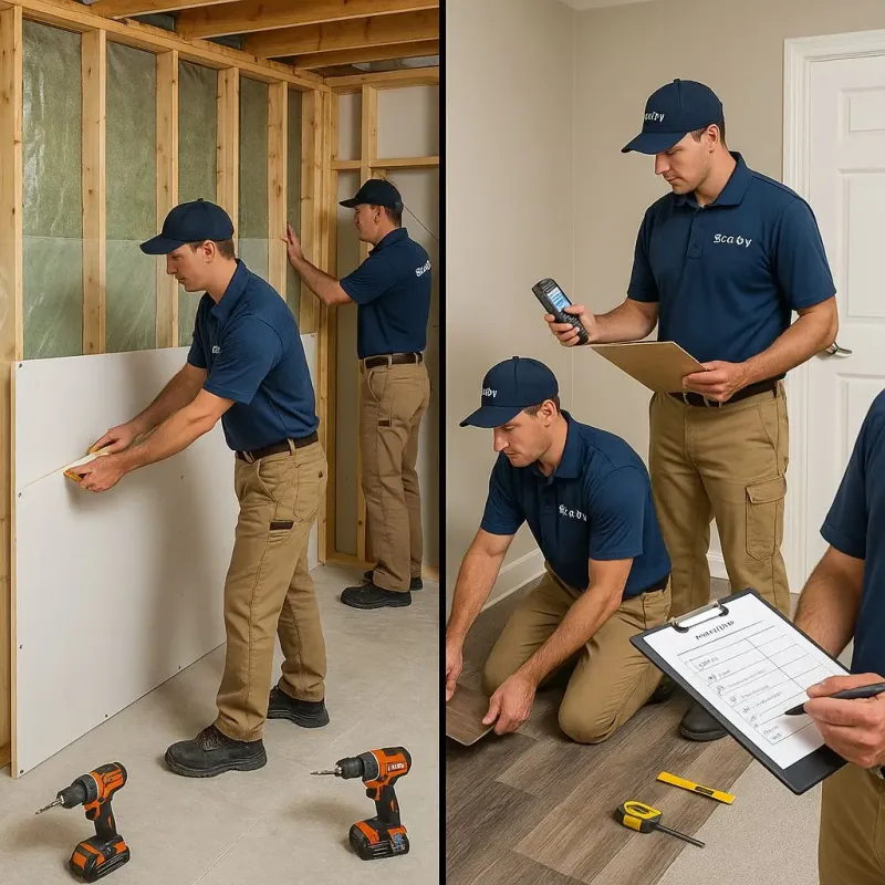 Repairs and Reconstruction process in Overbrook, KS