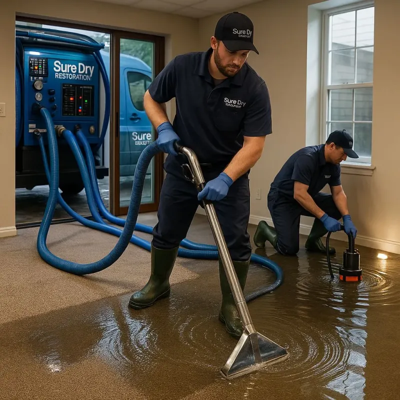 Water Extraction and Removal process in Overbrook, KS